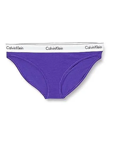 Produktbild: Calvin Klein Damen Slip Bikini Form Stretch, Blau (Spectrum Blue), XS