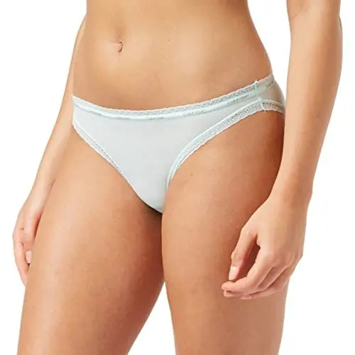 Produktbild: Calvin Klein Damen Unterwsche im Bikini-Stil, Strukturierter Rinden-Druck, 42