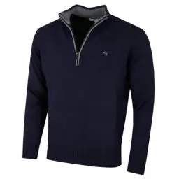 Produktbild: Calvin Klein Golf Herren Baumwollpullover - Marine - XL