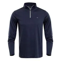Produktbild: Calvin Klein Golf Herren Harlem 1/4 Zip Pullover - Marine Marl - XL