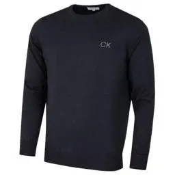 Produktbild: Calvin Klein Golf Herren Rundhals-Tour Sweater - Denim Marl - L