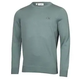Produktbild: Calvin Klein Golf Herren Rundhals-Tour Sweater - Salbei - M
