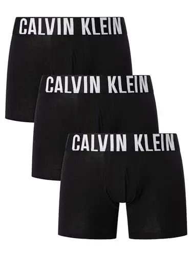 Produktbild: Calvin Klein Herren 3er Pack Boxer Briefs Unterwäsche, Schwarz (Black/Black/Black), L