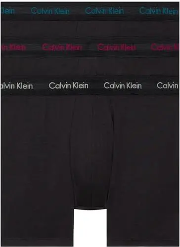 Produktbild: Calvin Klein Herren 3er Pack Boxer Briefs Baumwolle mit Stretch