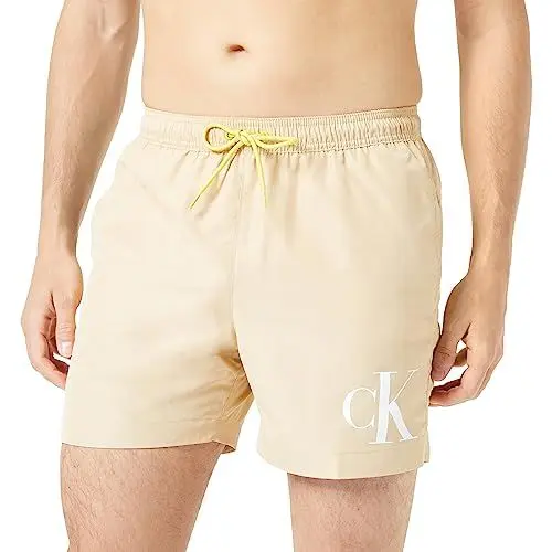 Produktbild: Calvin Klein Medium Drawstring-Graphic Medium Drawstring Herren, Beige (Sunday Pastry), S