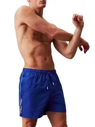 Produktbild: Calvin Klein Herren Badeshorts Medium Drawstring Mittellang