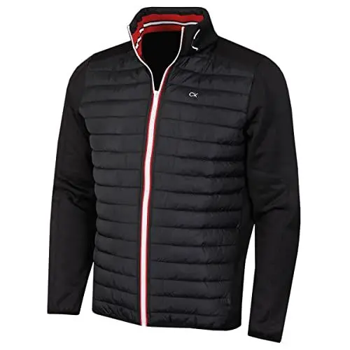Produktbild: Calvin Klein Herren CK Hybrid Insulate Leichte Jacke - Schwarz/Rot - M