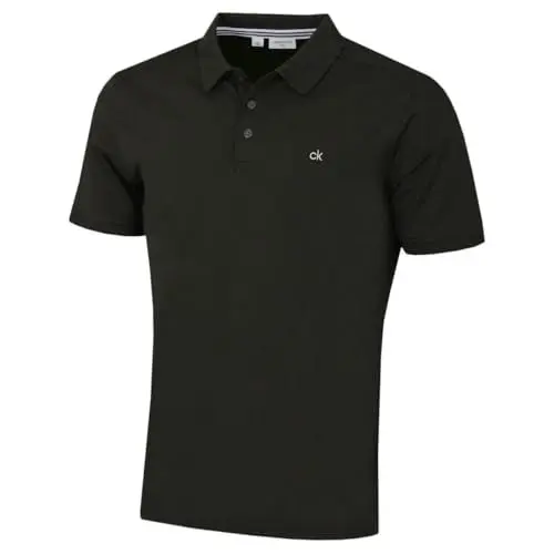 Produktbild: Calvin Klein Herren Campus 3 Knopf Kragen Polo Hemd - Jägergrün - L