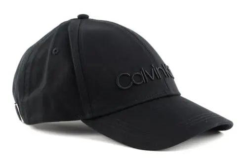 Produktbild: Calvin Klein Herren Cap Embroidery Basecap, Schwarz (Black), Einheitsgröße
