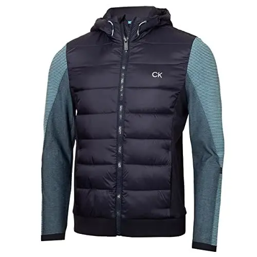 Produktbild: Calvin Klein Herren Dynamo Kapuze Stretch Stoff Golfjacke - Marine - M