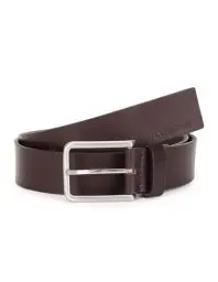 Produktbild: Calvin Klein Herren Gürtel Ledergürtel, Braun (Dark Brown), 120 cm
