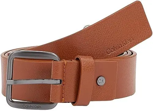 Produktbild: Calvin Klein Herren Gürtel Ledergürtel, Braun (Dark Tan), 110