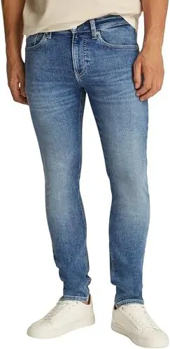 Produktbild: Calvin Klein Herren Jeans Hose Skinny Fit, Blau (Denim Light), 34W/29L