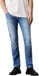 Produktbild: Calvin Klein Herren Jeans Hose Slim Fit, Blau (Denim Medium), 34W/32L