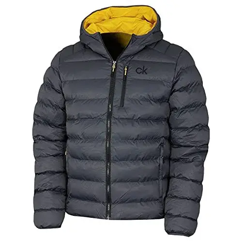 Produktbild: Calvin Klein Herren San Gabriel gewebt Jacquard Jacke - Charcoal - XL