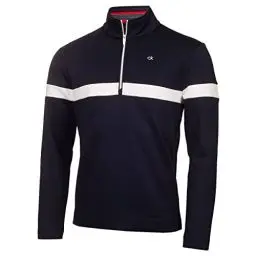 Produktbild: Calvin Klein Herren Scale CK Insul-Lite 1/2 Zip Golfpullover - Marine - M