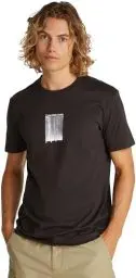 Produktbild: Calvin Klein Herren T-Shirt Kurzarm Brush Stroke Graphic Tee Regular Fit, Schwarz (Ck Black), L