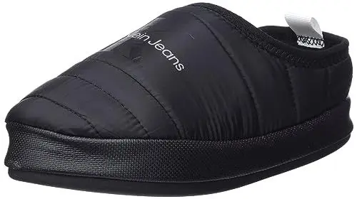 Produktbild: Calvin Klein Jeans Damen Hausschuhe Slipper Warm, Schwarz (Black), 39