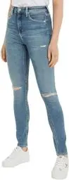 Produktbild: Calvin Klein Jeans Damen Jeans High Rise Skinny Fit, Blau (Denim Medium), 32W / 32L