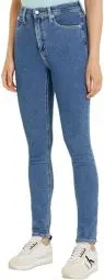 Produktbild: Calvin Klein Jeans Damen Jeans High Rise Skinny Fit, Blau (Denim Medium), 32W/32L