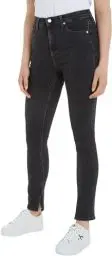 Produktbild: Calvin Klein Jeans Damen Jeans High Rise Skinny Fit, Schwarz (Denim Black), 28W / 32L