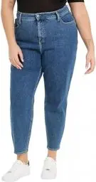 Produktbild: Calvin Klein Jeans Damen Jeans Mom Fit, Blau (Denim Medium), 42W