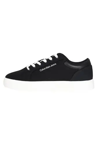 Produktbild: Calvin Klein Jeans Herren Cupsole Sneaker Schuhe, Schwarz (Black/Bright White), 44