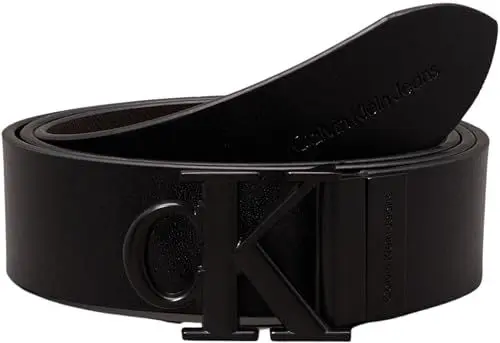 Produktbild: Calvin Klein Jeans Herren Gürtel aus Leder, Braun (Black/Bitter Brown), 120 cm