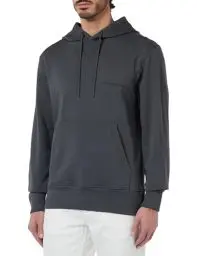 Produktbild: Calvin Klein Jeans Herren Hoodie Institutional mit Kapuze, Grau (Dark Grey), L