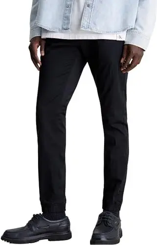 Produktbild: Calvin Klein Jeans Herren Hose Chino Skinny Fit, Schwarz (Ck Black), XXS