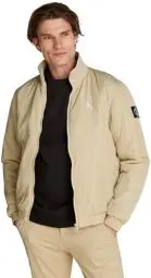 Produktbild: Calvin Klein Jeans Herren Jacke Padded Harrington Warm, Beige (Pale Khaki), M