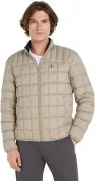 Produktbild: Calvin Klein Jeans Herren Jacke Ultra Light Down Jacket Steppjacke, Beige (Plaza Taupe), S
