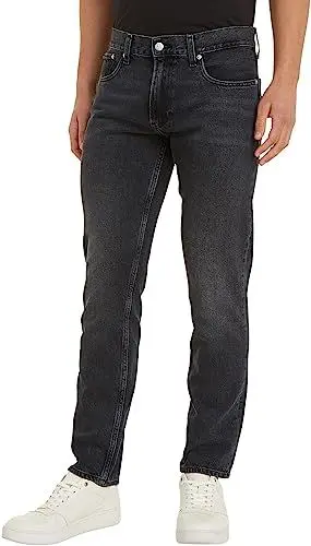 Produktbild: Calvin Klein Jeans Herren Jeans Authentic Straight Fit, Blau (Denim Black), 32W / 34L