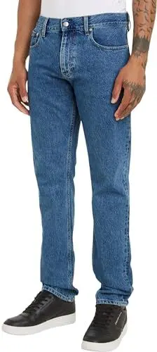 Produktbild: Calvin Klein Jeans Herren Jeans Authentic Straight Fit, Blau (Denim Medium), 31W/34L
