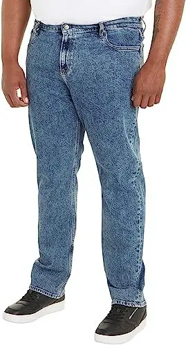 Produktbild: Calvin Klein Jeans Herren Jeans Regular Taper Plus Stretch, Blau (Denim Medium), 42W / 34L