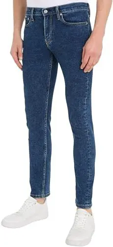 Produktbild: Calvin Klein Jeans Herren Jeans Slim Fit, Blau (Denim Dark), 29W / 34L