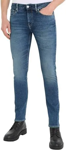 Produktbild: Calvin Klein Jeans Herren Jeans Slim Fit, Blau (Denim Medium), 28W / 30L