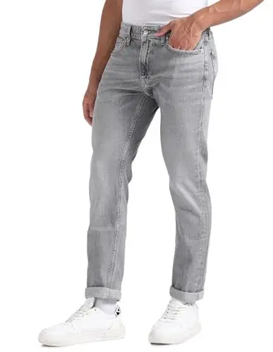 Produktbild: Calvin Klein Jeans Herren Jeans Slim Fit, Grau (Denim Grey), 29W / 32L