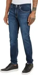Produktbild: Calvin Klein Jeans Herren Jeans Slim Tapered Fit, Blau (Denim Dark), 31W/34L