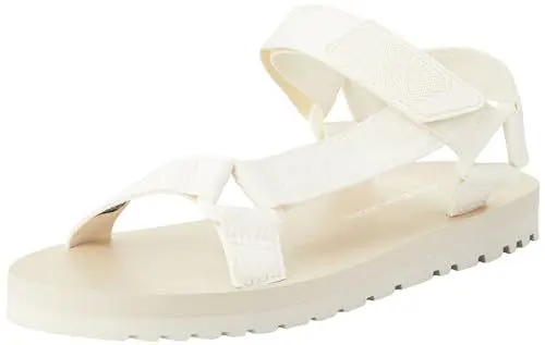 Produktbild: Calvin Klein Jeans Herren Sandalen Sommer, Weiß (Creamy White/Eggshell), 45