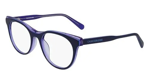 Produktbild: Calvin Klein Jeans Unisex CKJ19511 Sunglasses, 408 Navy Crystal Purple, 51