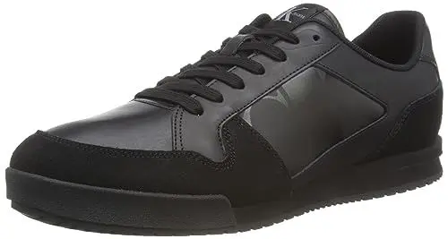 Produktbild: Calvin Klein Jeans – Low Profile Runner Mix, Herren-Sneaker, Triple Black, 46 EU