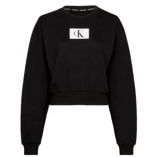 Produktbild: Calvin Klein L/S Sweatshirt Pullover, Damen, Schwarz (Black), S