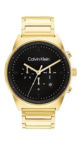 Produktbild: Calvin Klein Multi Zifferblatt Quarz Uhr für Herren Kollektion CK Impressive mit Edelstahl- oder Lederarmband