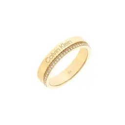 Produktbild: Calvin Klein Ring für Damen Kollektion MINIMAL LINEAR in Edelstahl verziert mit Kristallen - 35000200D