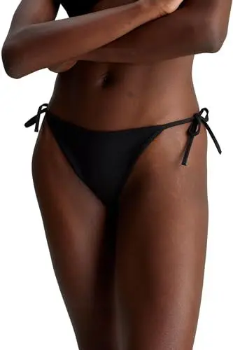 Produktbild: Calvin Klein Damen Bikinihose Seitliche Schnürung Sport