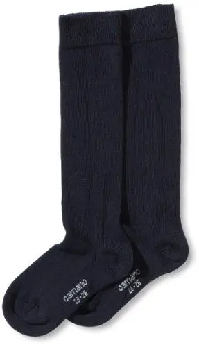 Produktbild: Camano Jungen 3902 Kniestrümpfe, Blau (Navy 0004), 35-38 (2er Pack)
