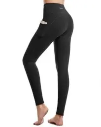 Produktbild: CAMBIVO Sport Leggings Damen Lang, Sporthose High Waist mit Handytasche, Leggins mit Handytasche, YogahoseTights Blickdicht für Sport, Freizeit, Fitness