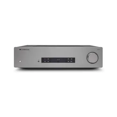 Produktbild: Cambridge Audio CXA81-80 Watt separater integrierter Stereo-Verstärker HiFi-System mit Bluetooth aptX HD und ESS SABRE DAC - Lunar Grey