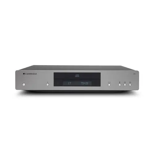Produktbild: Cambridge Audio CXC - Separater CD-Transport für HiFi-Anlage mit lückenloser Wiedergabe und speziellem S3-Servo in einem akustisch gedämpften Metallgehäuse - Lunar Grey